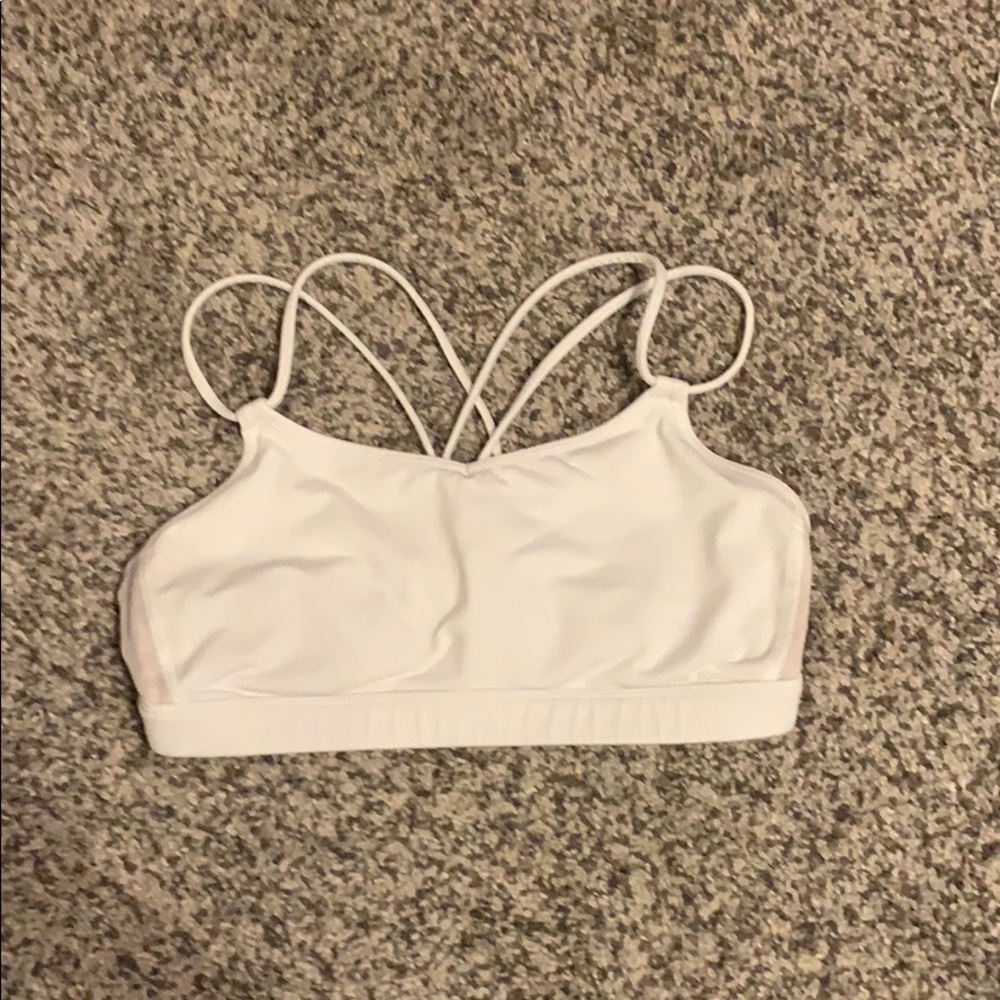 Lululemon White Bra